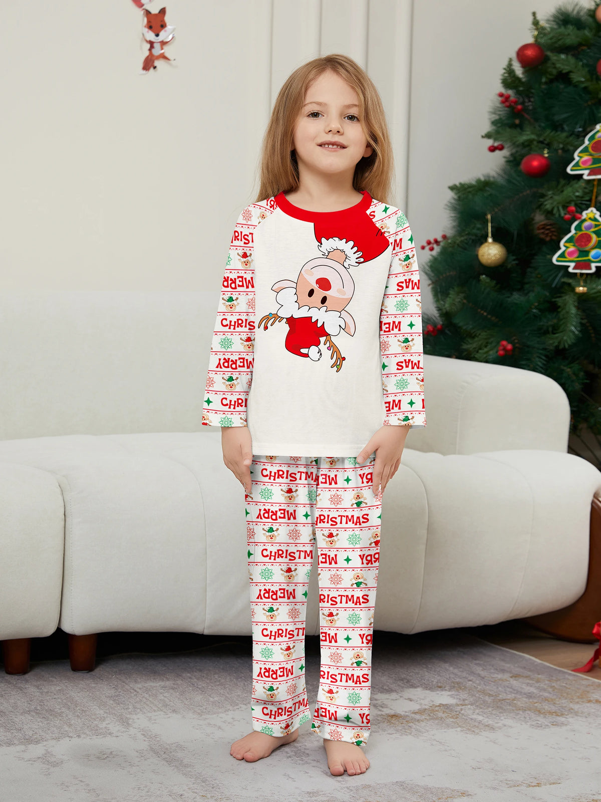 Pyjama enfant renne de Noel