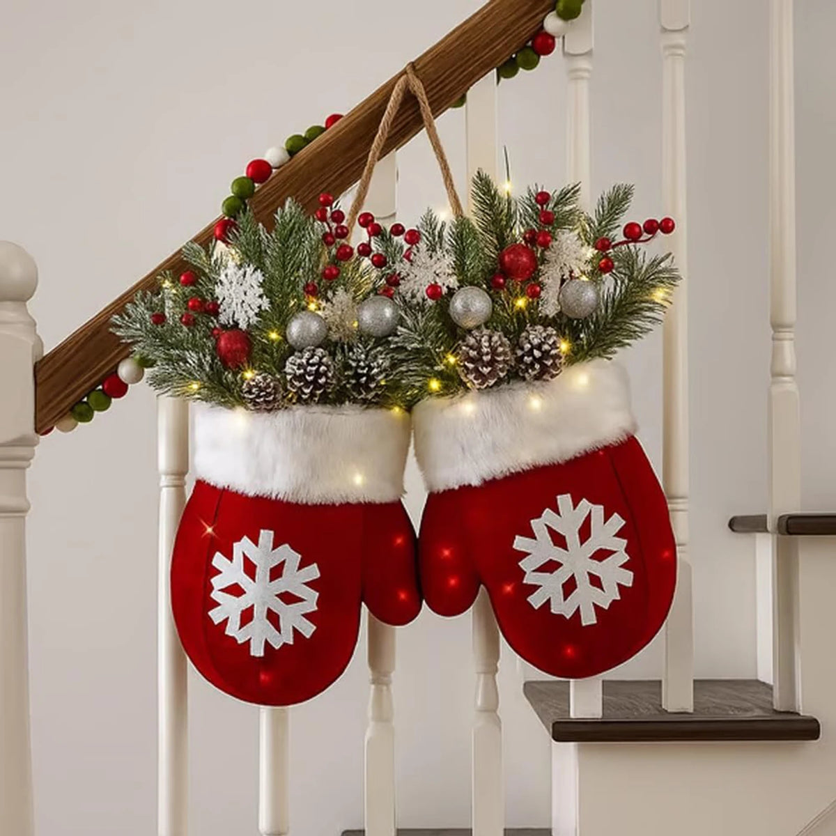 Decoration de porte Noel