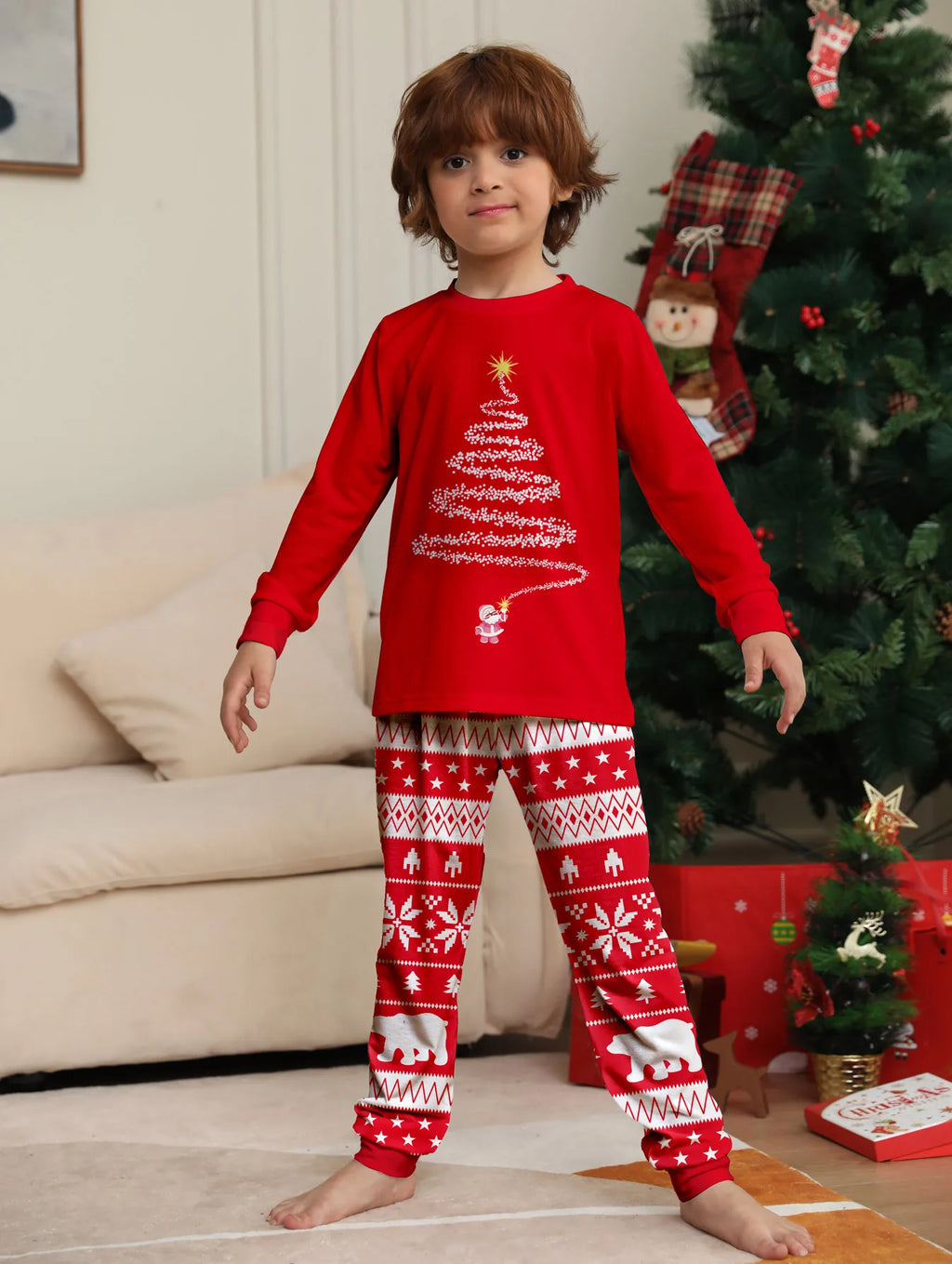 Pyjamas de Noël Famille