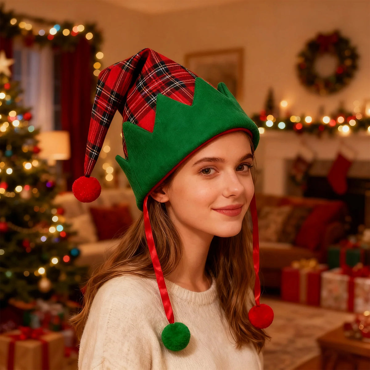 Bonnet Lutin de Noël