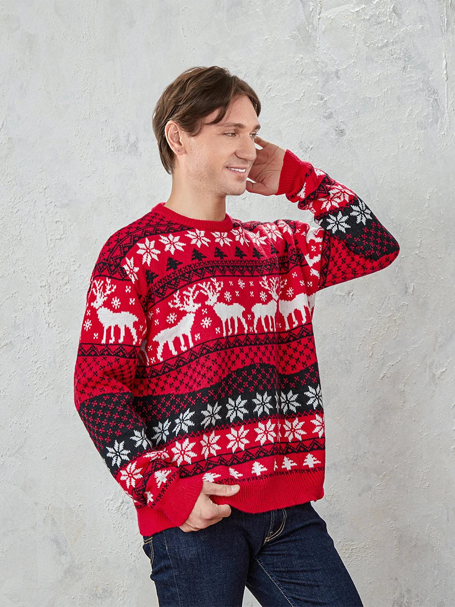 Pull Motif Noël Homme