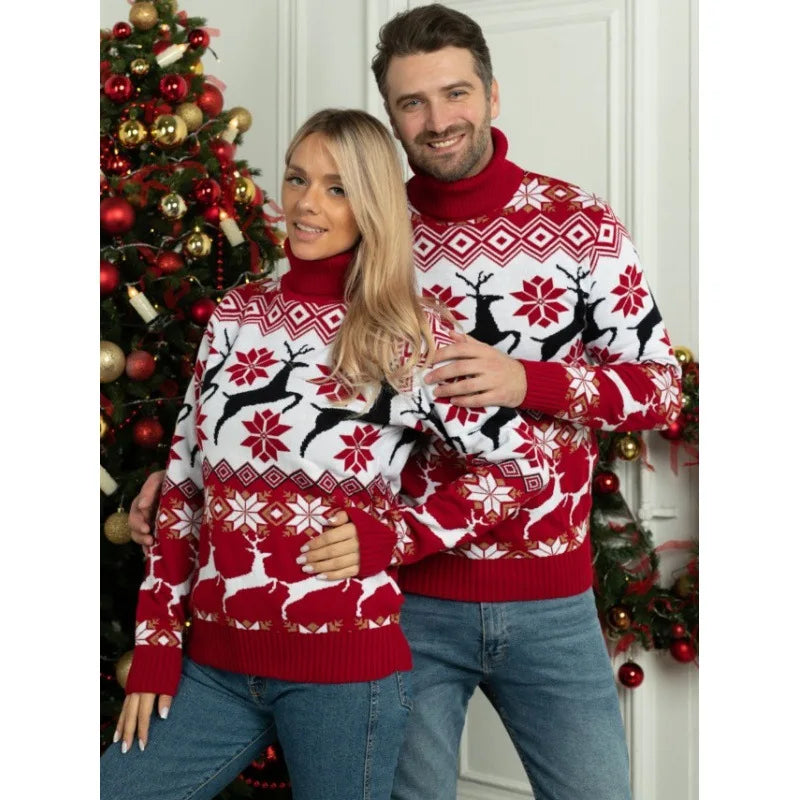 Pull Noël Couple