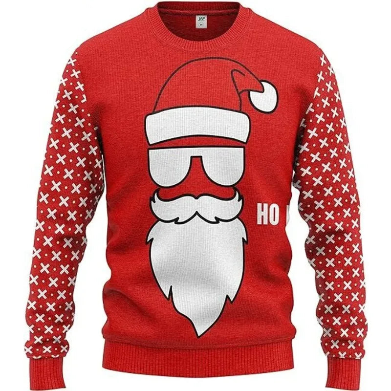 Pull Noel rouge - Homme