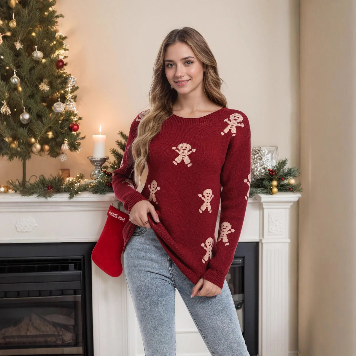 Pull Bonhomme de Noël
