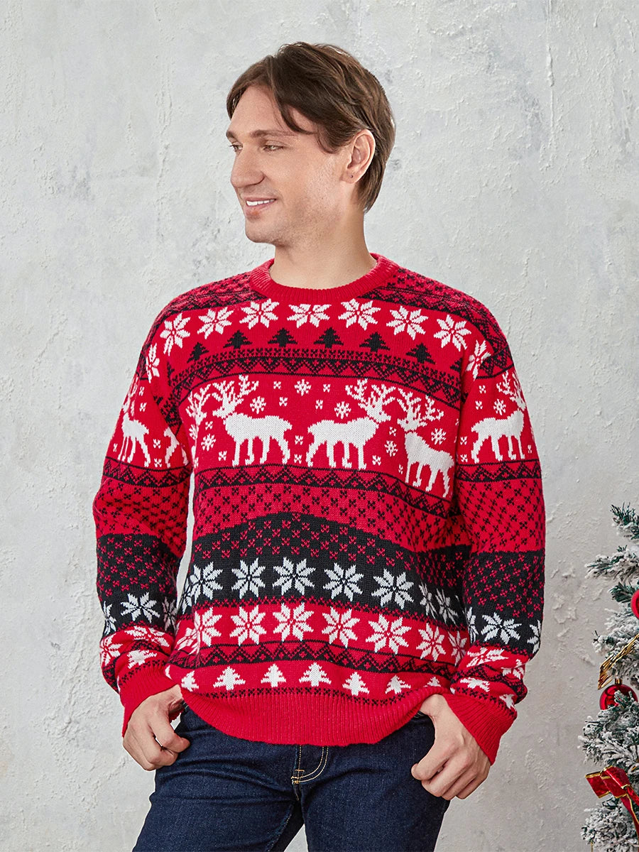 Pull Motif Noël Homme