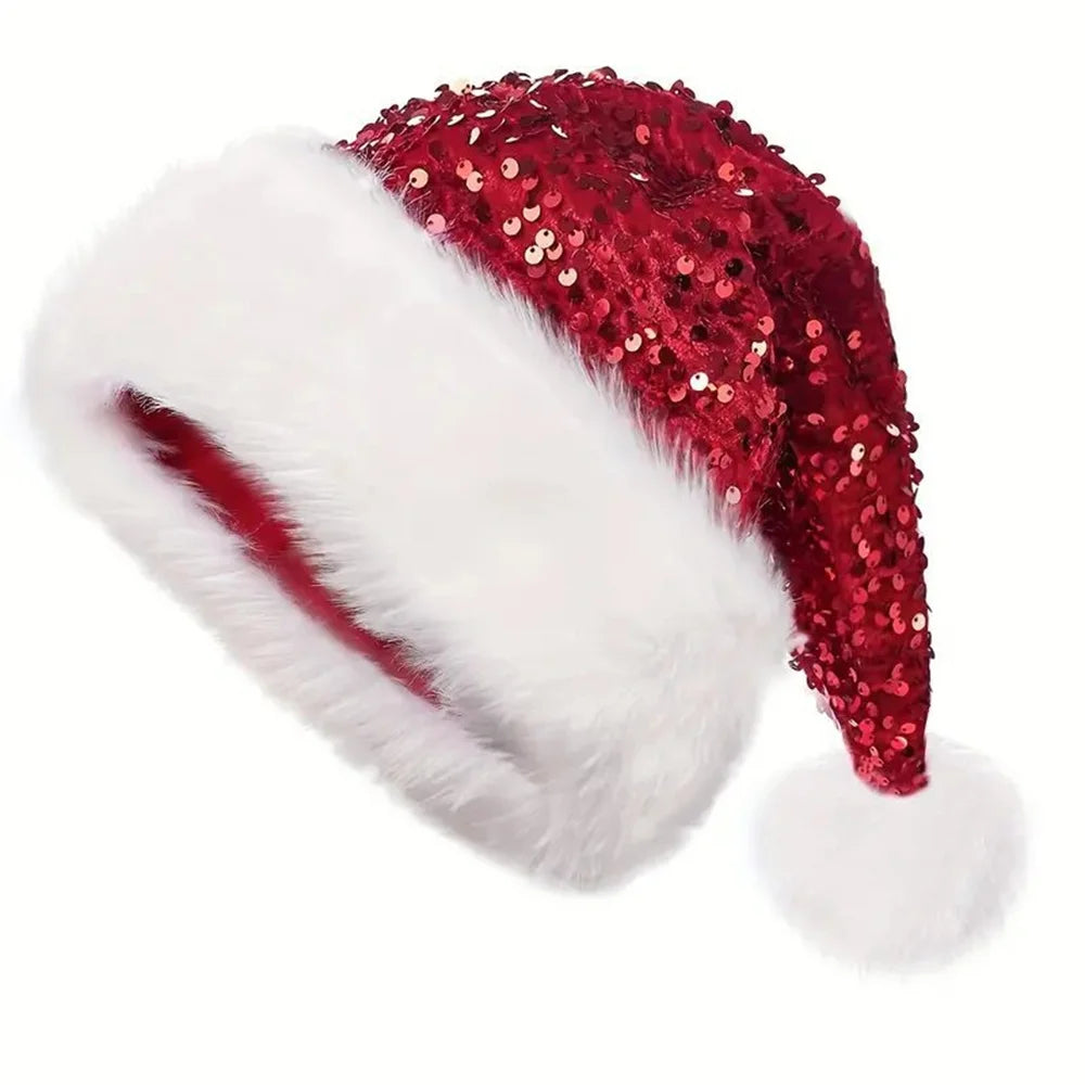 Bonnet de Noel sequins