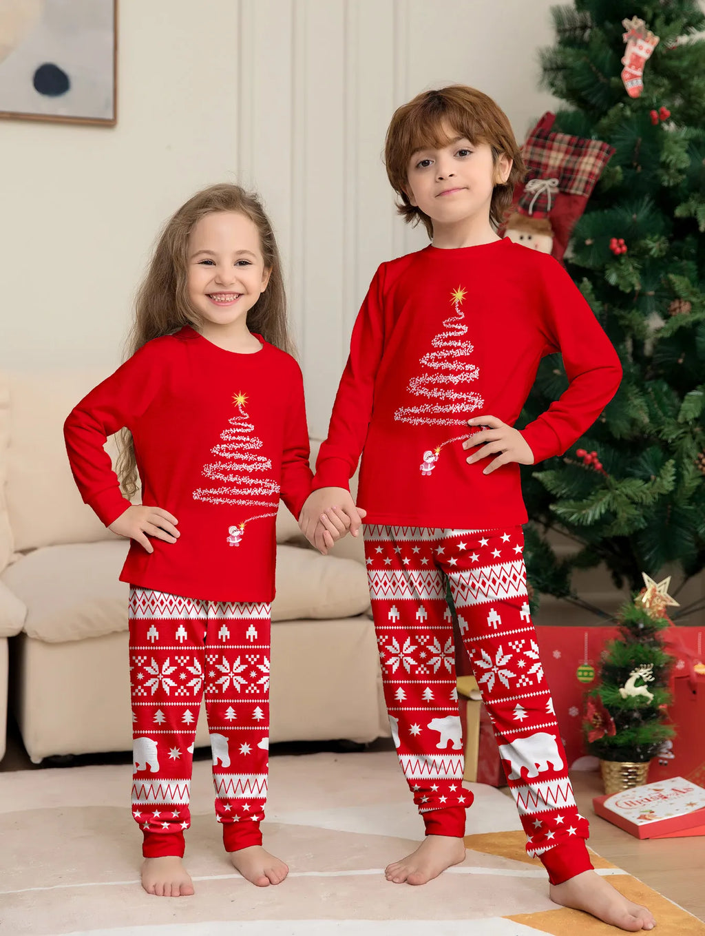 Pyjamas de Noël Famille