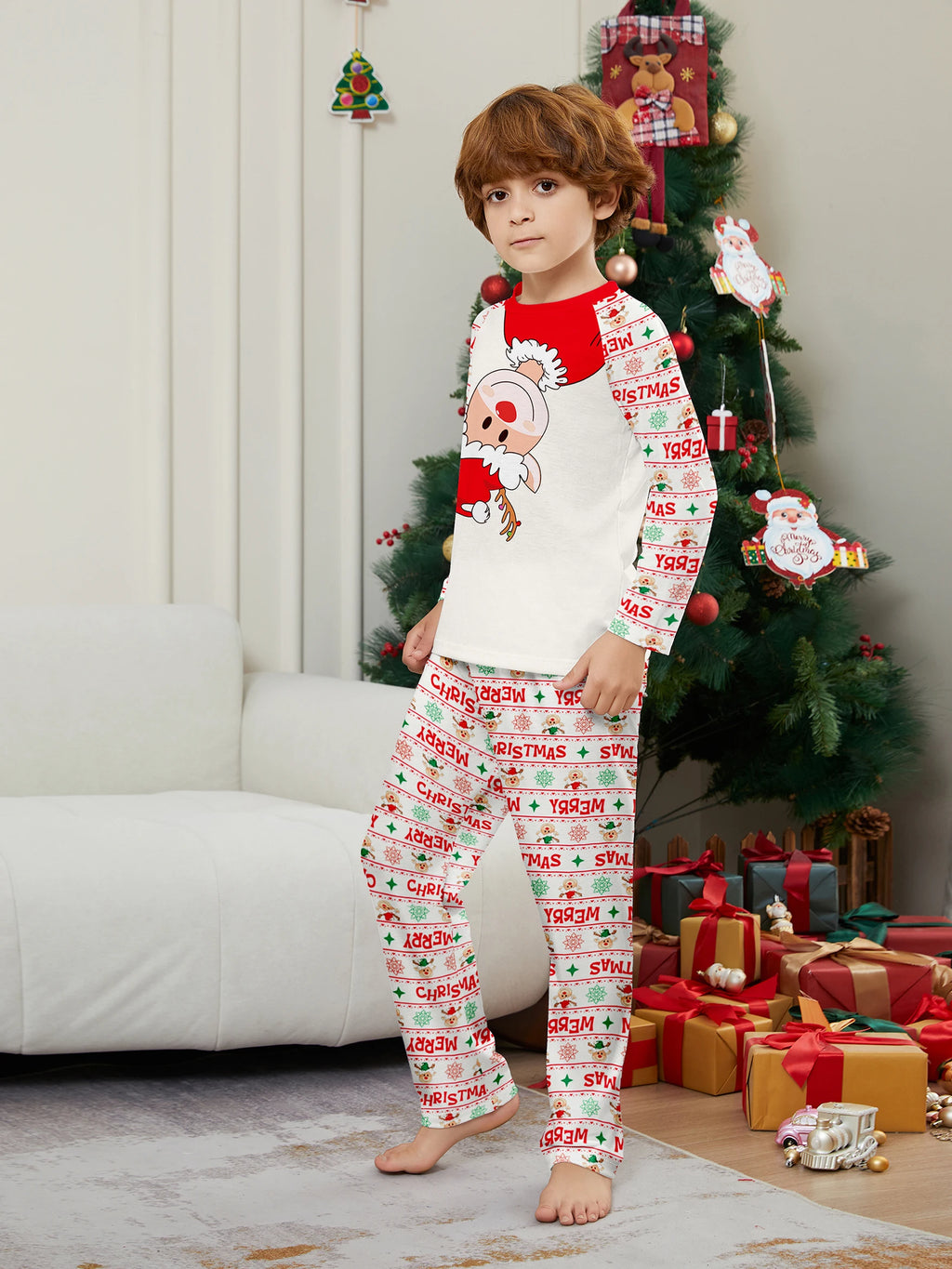 Pyjama enfant renne de Noel