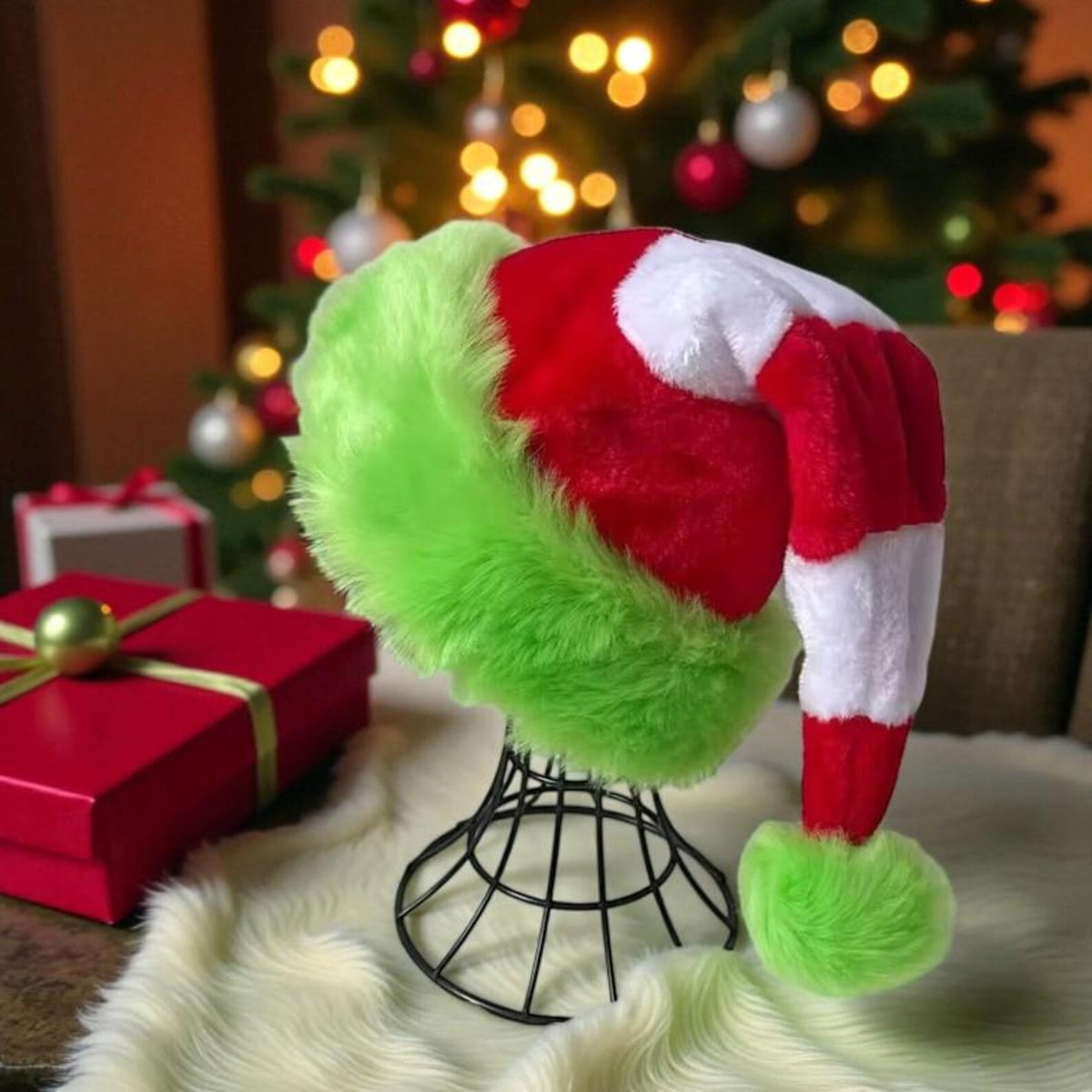 Bonnet de noel Grinch